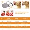 Pet Muzzle Mask Soft Mesh Muzzle Adjustable Dog Mouth Cover with Breathable Mesh Adjustable Neck Forehead Strap for Anti Biting Barking Chewing