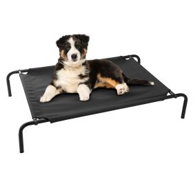 Elevated Pet Bed Dogs Cot Dogs Cats Cool Bed S/M/L Heavy-Duty Breathable Washable Indoor Outdoor Use (Option: PetHammockM)