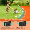 Electric Dog Collar Receiver Anti-Bark Dog Deterrent Training Collar with Beep Vibration Shock Modes for Dog Fence System