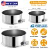 Stainless Steel Dog Bowl Pets Hanging Food Bowl Detachable Pet Cage Food Water Bowl with Clamp Holder